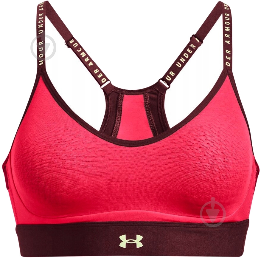 Бра Under Armour Infinity Low 1365233-890 р.XS красный - фото 1 Бра Under Armour Infinity Low 1365233-890 р.XS красный - фото 1