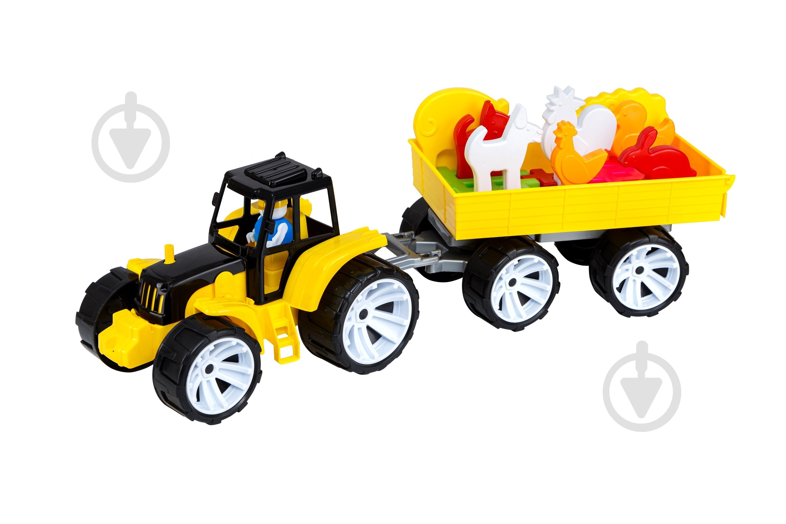 Трактор із причепом Bamsic Ферма 007/12 - фото 3 Трактор із причепом Bamsic Ферма 007/12 - фото 3