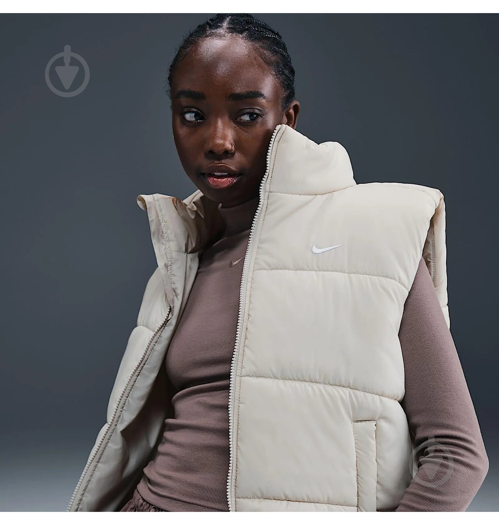 Жилет Nike Tf Synfl FZ5922-072 р.M кремовый - фото 5