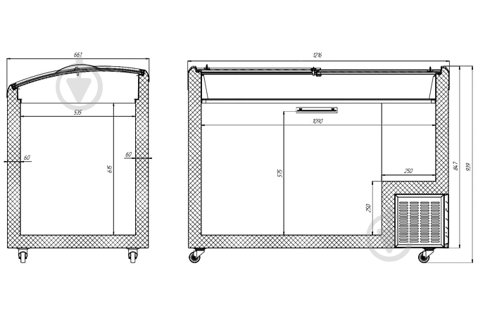 Морозильный ларь Juka M400S в ассортименте - фото 5