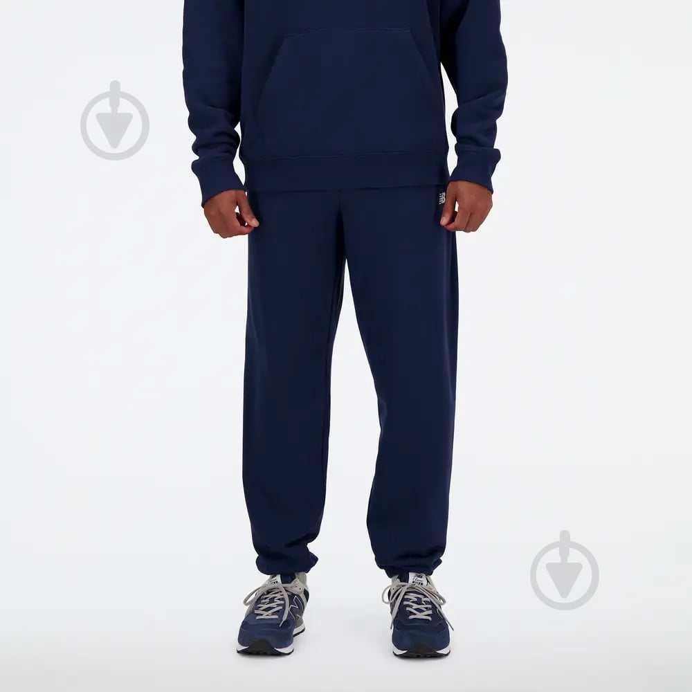Брюки New Balance Small Logo MP41519NNY р. L синий - фото 3