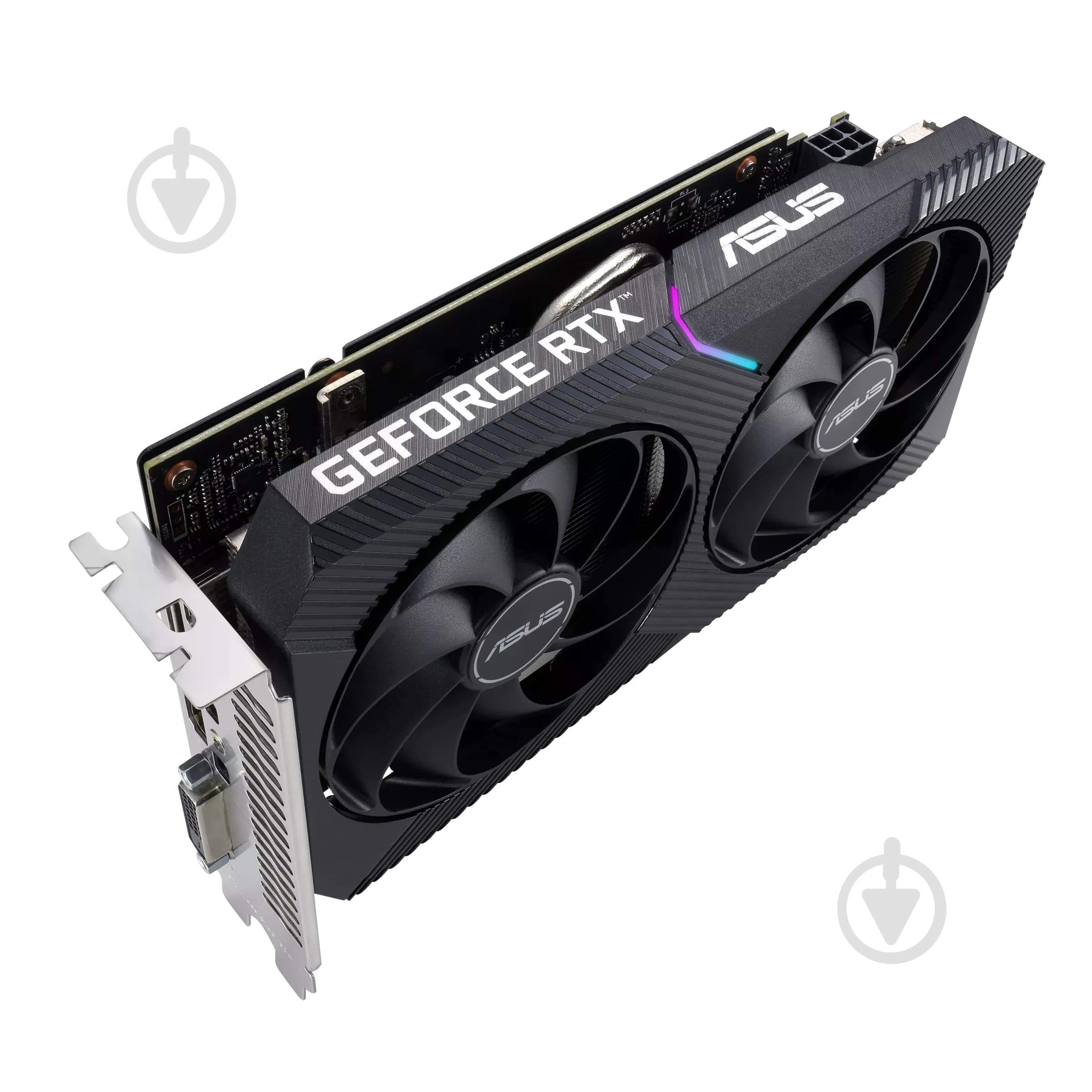 Відеокарта Asus GeForce RTX 3050 8GB GDDR6 128bit (90YV0GH6-M0NA00) - фото 4 Відеокарта Asus GeForce RTX 3050 8GB GDDR6 128bit (90YV0GH6-M0NA00) - фото 4