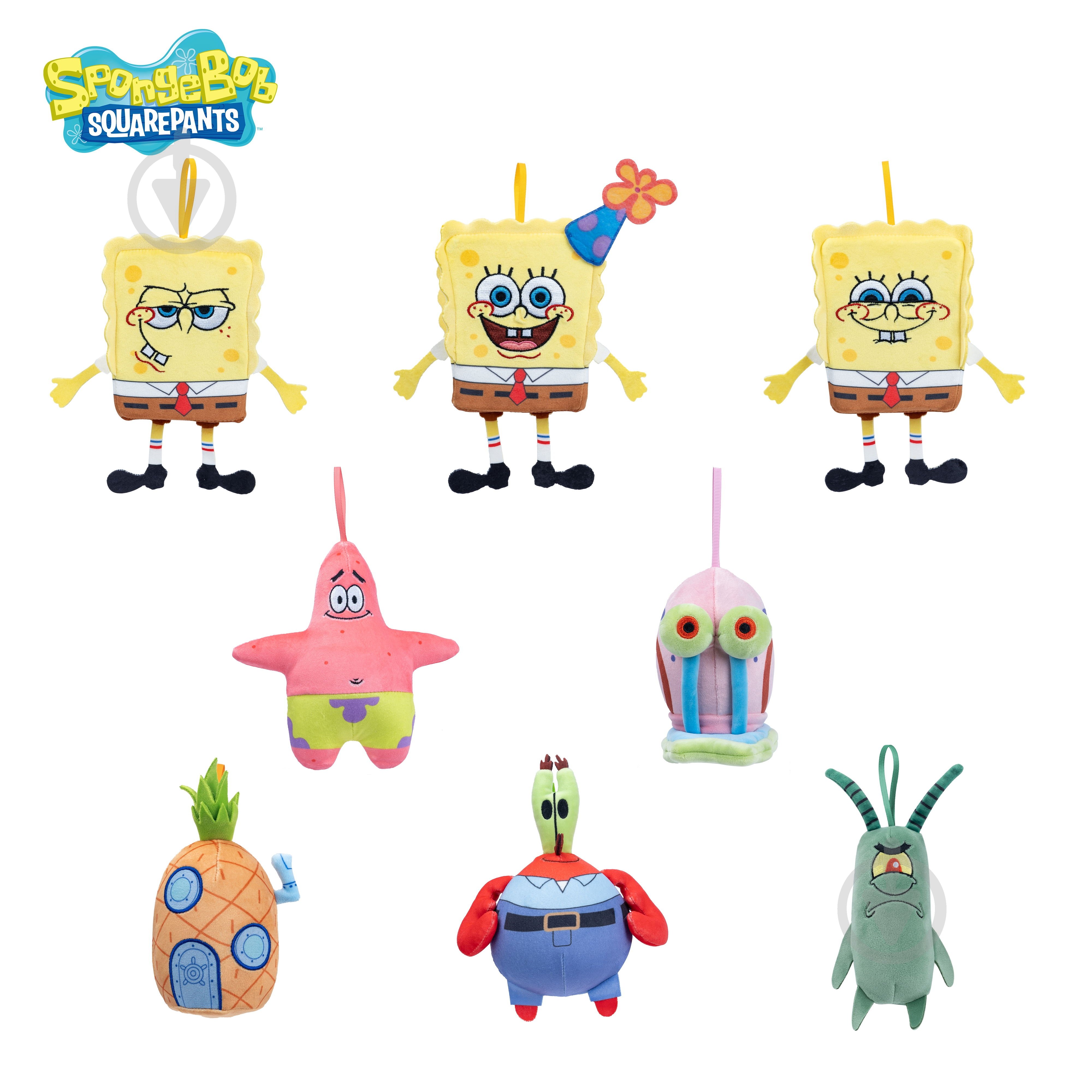 Мягкая игрушка-сюрприз MIRABALL серия SPONGEBOB в шаре с аксессуарами в ассортименте M14119 - фото 1 Мягкая игрушка-сюрприз MIRABALL серия SPONGEBOB в шаре с аксессуарами в ассортименте M14119 - фото 1