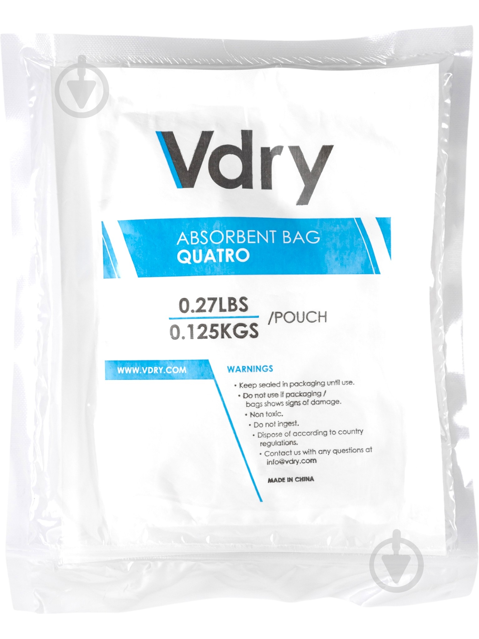 Вологопоглинач Vdry Quatro 125 г - фото 1 Вологопоглинач Vdry Quatro 125 г - фото 1