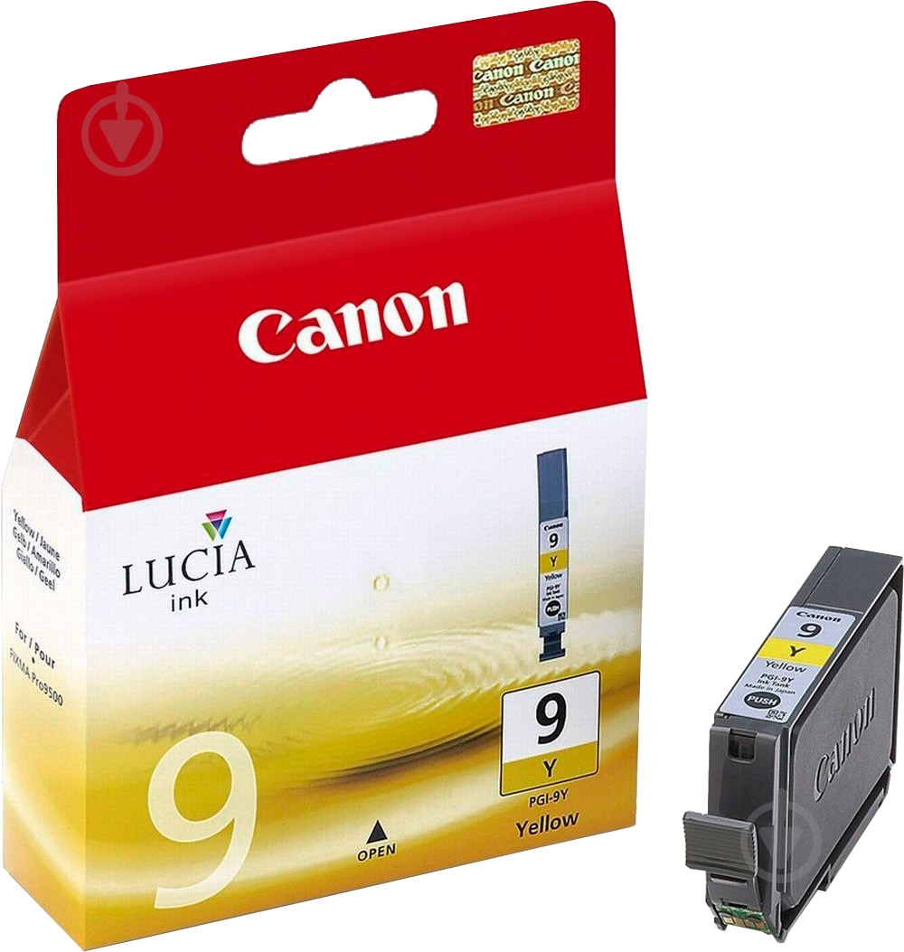 Картридж Canon  PGI-9Y 1037B001 желтый 1037B001 - фото 1
