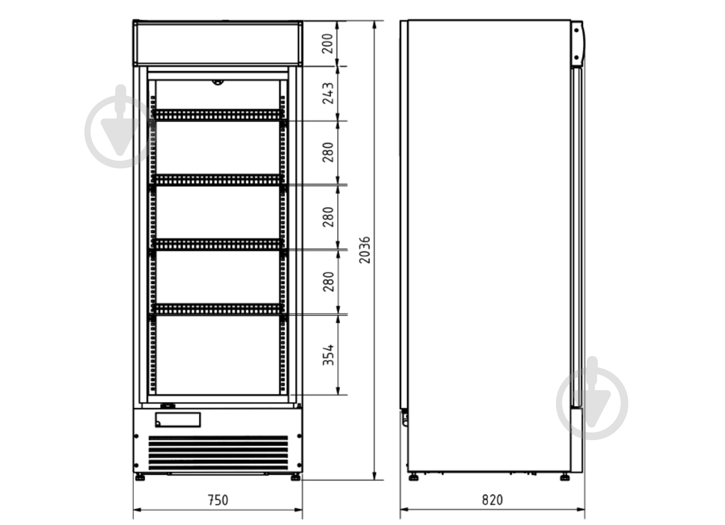 Шкаф морозильный Juka ND75G черный - фото 2