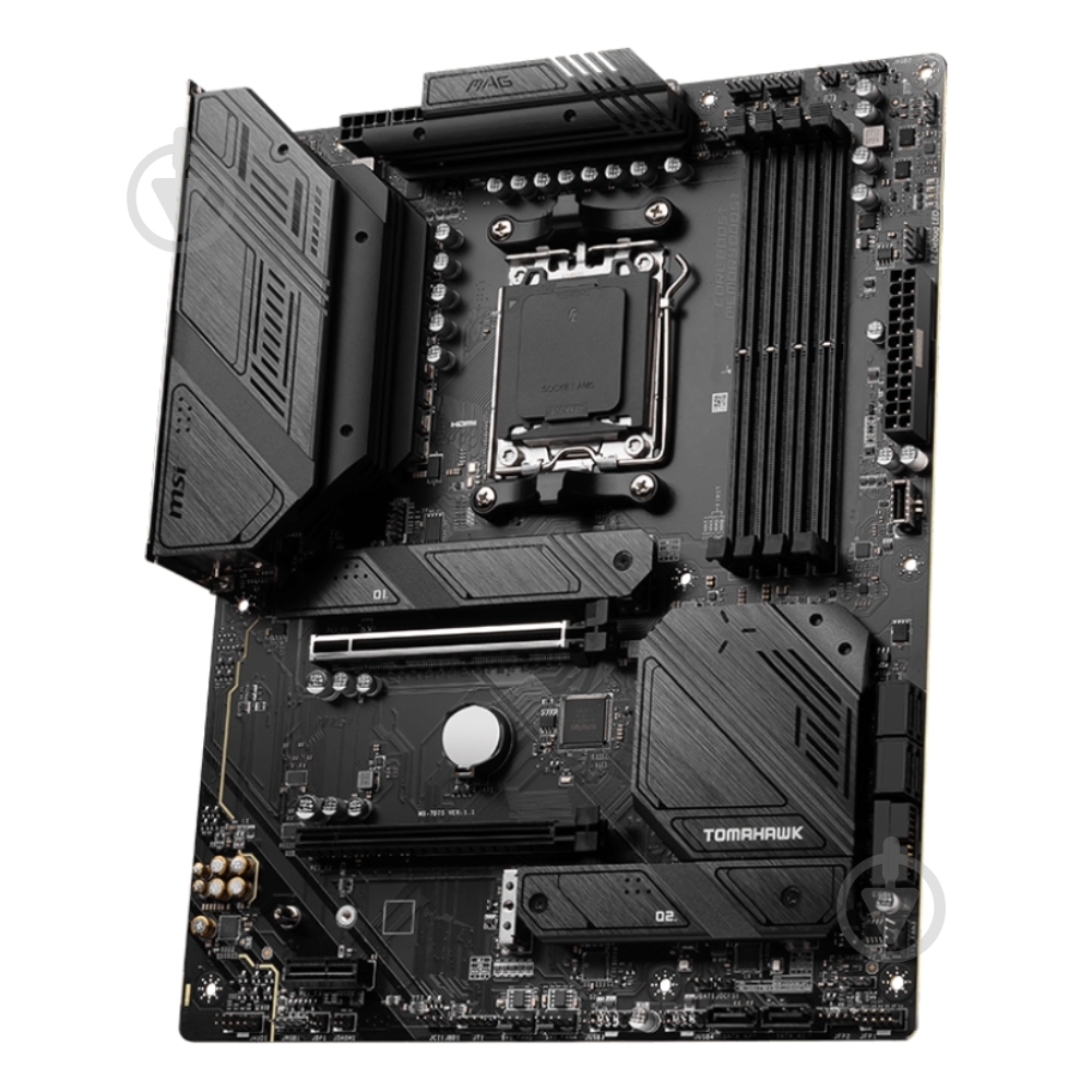 Материнська плата MSI MAG B650 TOMAHAWK WIFI (Socket AM5, AMD B650, ATX) - фото 2 Материнська плата MSI MAG B650 TOMAHAWK WIFI (Socket AM5, AMD B650, ATX) - фото 2