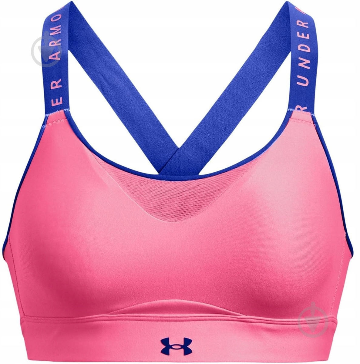 Бра Under Armour Infinity High 1351994-640 р.S розовый - фото 1 Бра Under Armour Infinity High 1351994-640 р.S розовый - фото 1