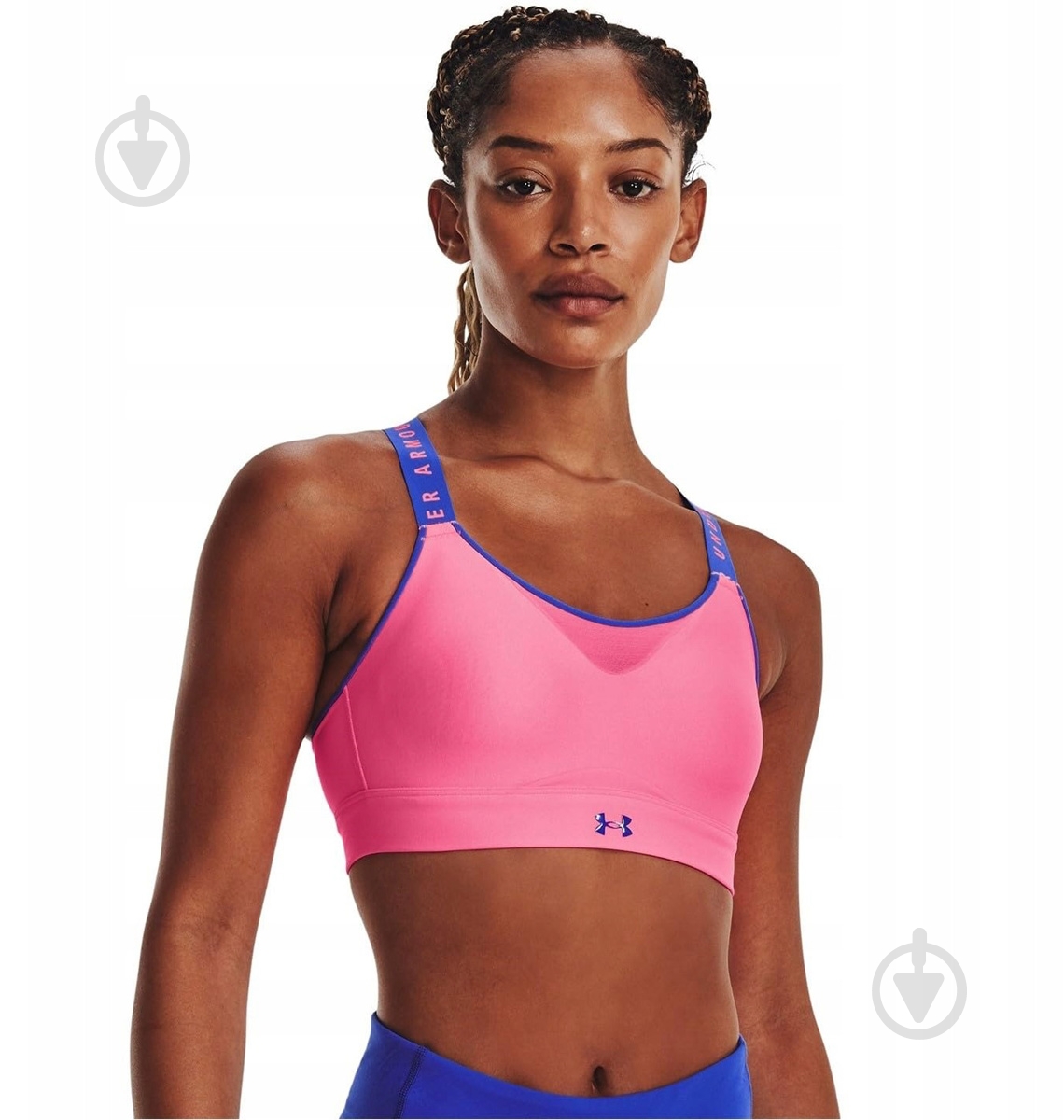 Бра Under Armour Infinity High 1351994-640 р.S розовый - фото 2 Бра Under Armour Infinity High 1351994-640 р.S розовый - фото 2