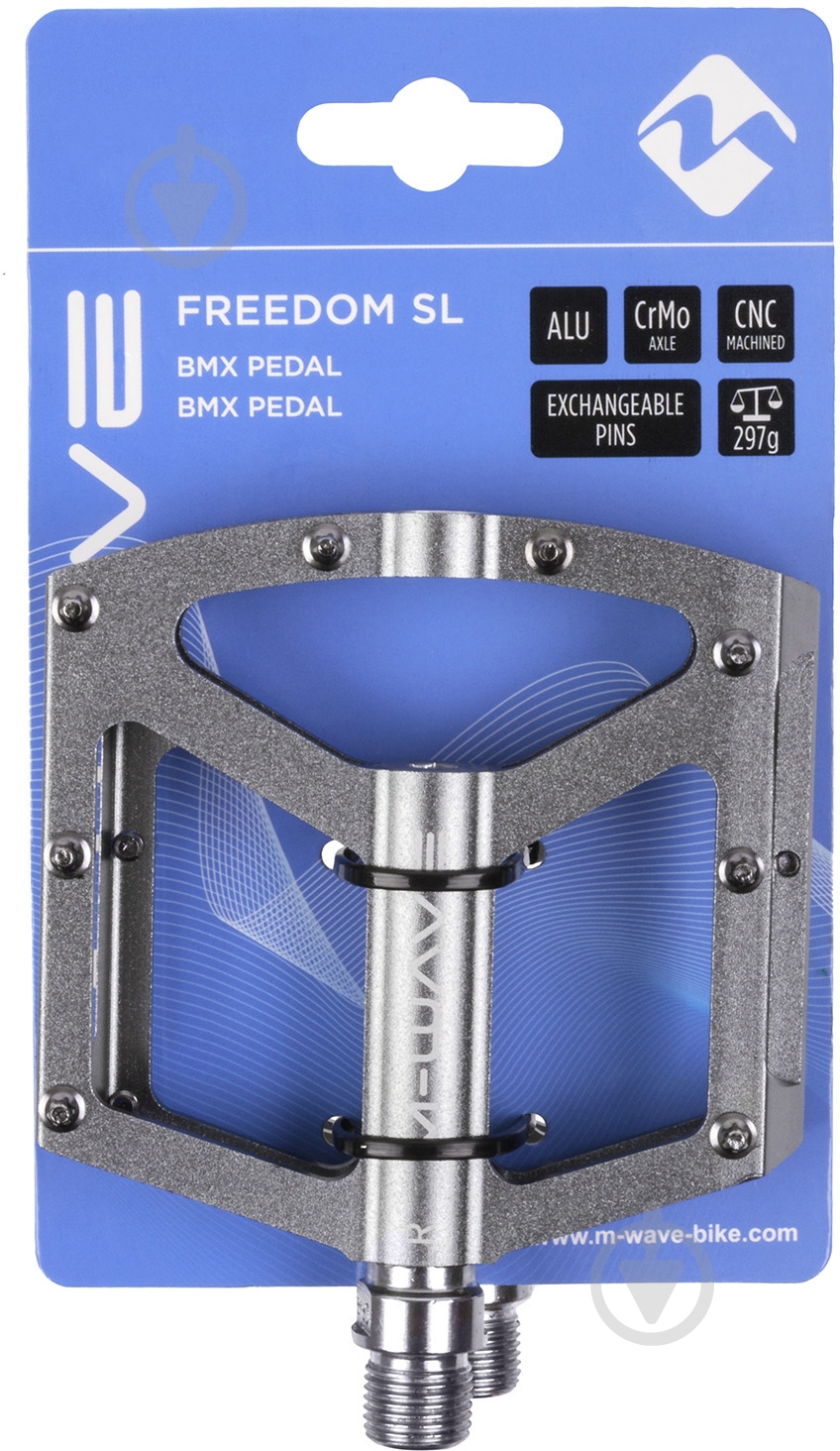 Педали для велосипеда M-Wave 313341-BK черный - фото 4 Педали для велосипеда M-Wave 313341-BK черный - фото 4