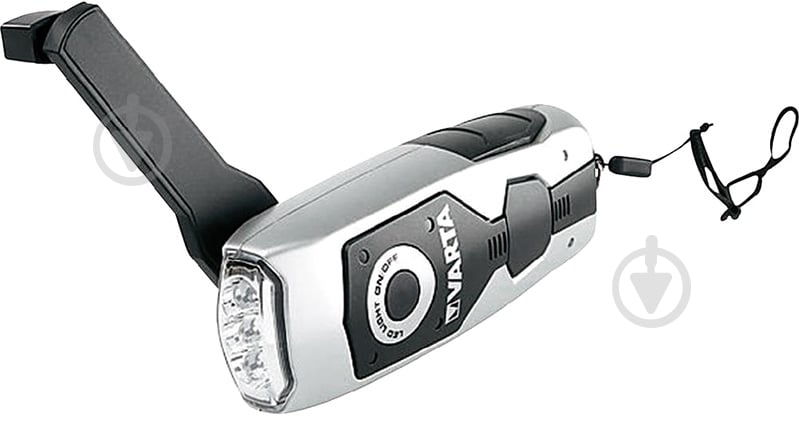 Фонарь Varta 17680101401 Dynamo Light LED серый - фото 1