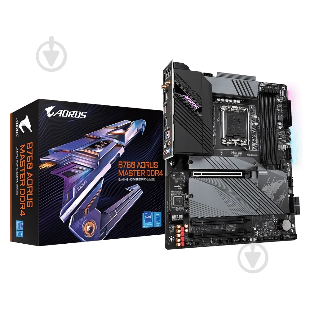 Материнська плата Gigabyte B760 AORUS MASTER DDR4 (Socket 1700, Intel B760, ATX) - фото 4