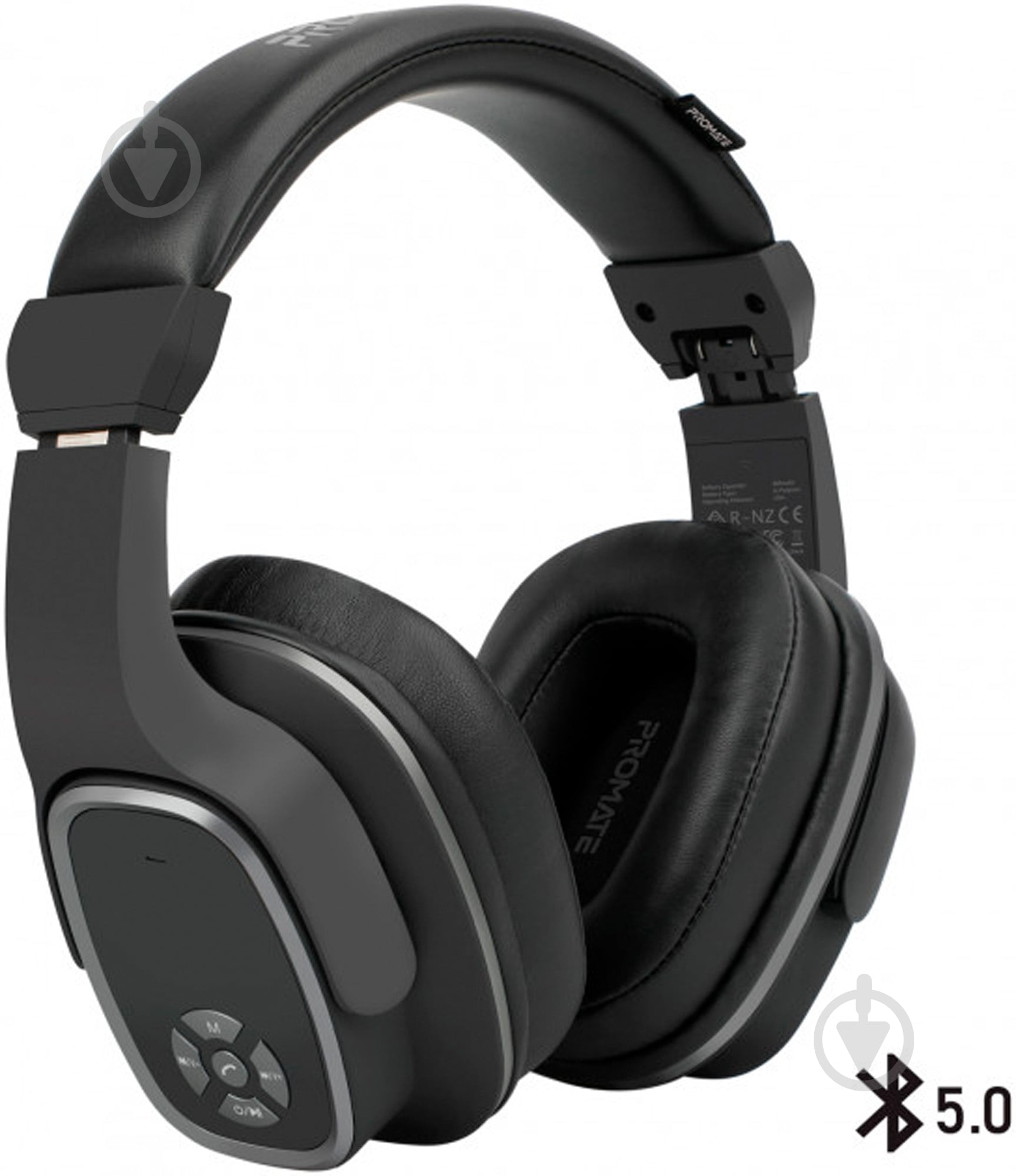 Наушники Promate Corvin Bluetooth 5 black (corvin.black) - фото 1 Наушники Promate Corvin Bluetooth 5 black (corvin.black) - фото 1