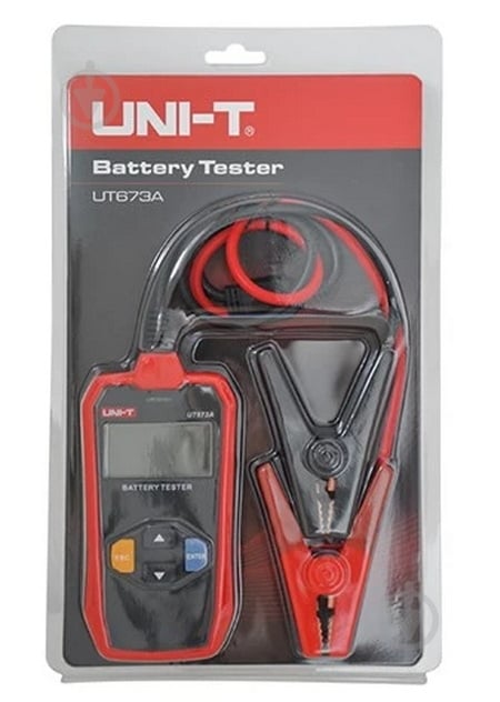 Тестер акумуляторних батарей UNI-T UT-673A 12-1673 - фото 2 Тестер акумуляторних батарей UNI-T UT-673A 12-1673 - фото 2