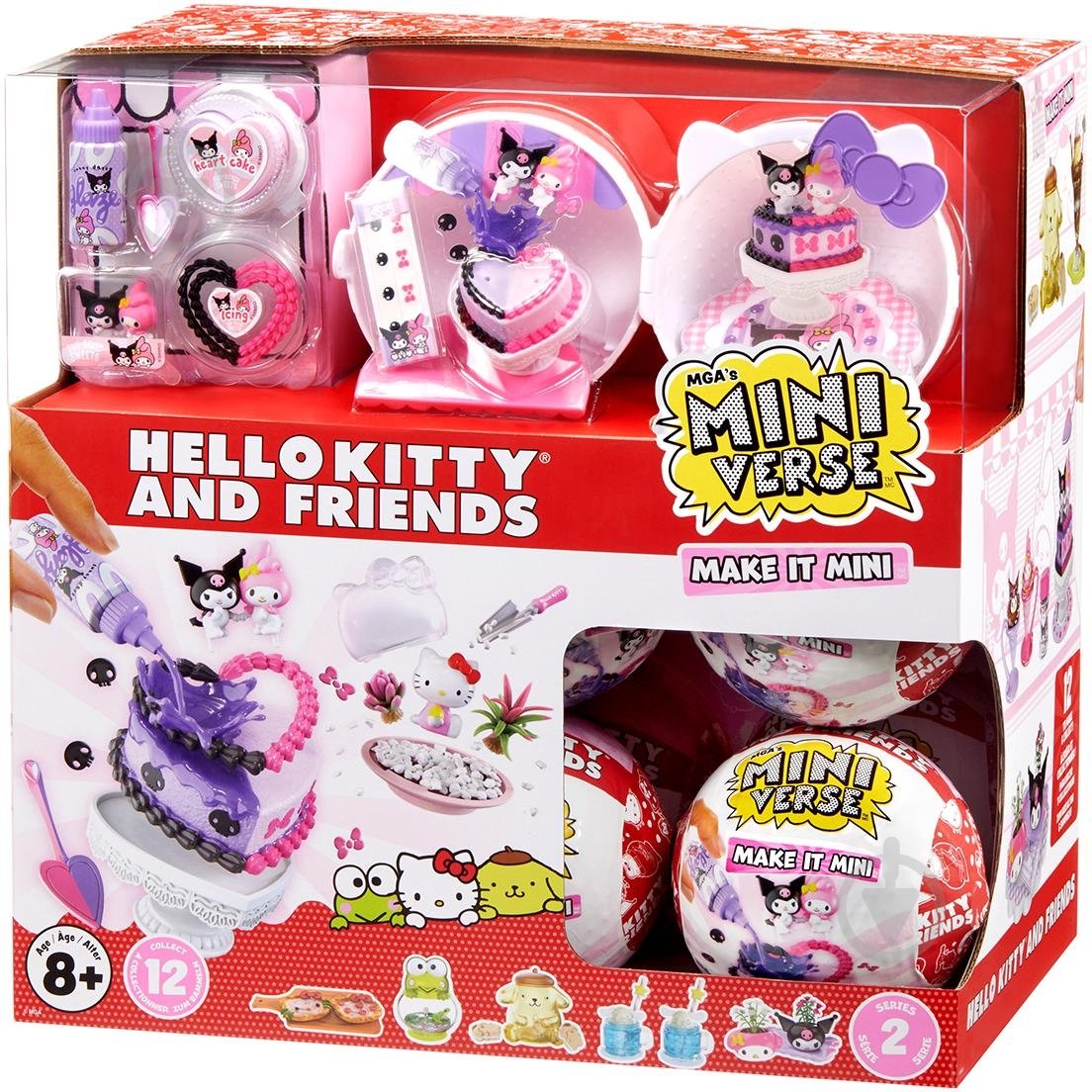 Игровой набор Miniverse Sanrio S2 Создай стиль вместе с Хэллоу Китти и друзьями 547235 - фото 1