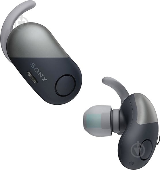 Bluetooth-гарнитура Sony WF-SP700N black - фото 3 Bluetooth-гарнитура Sony WF-SP700N black - фото 3