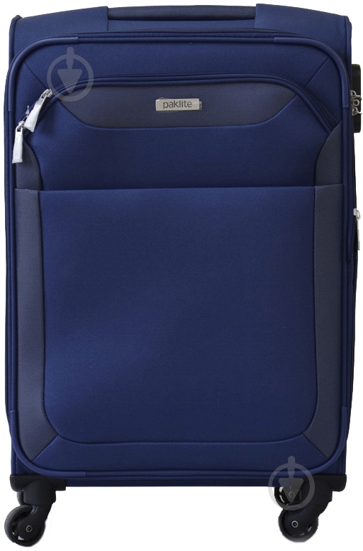 Чемодан Paklite Paklite Rom 3.2 л синий M - фото 1 Чемодан Paklite Paklite Rom 3.2 л синий M - фото 1