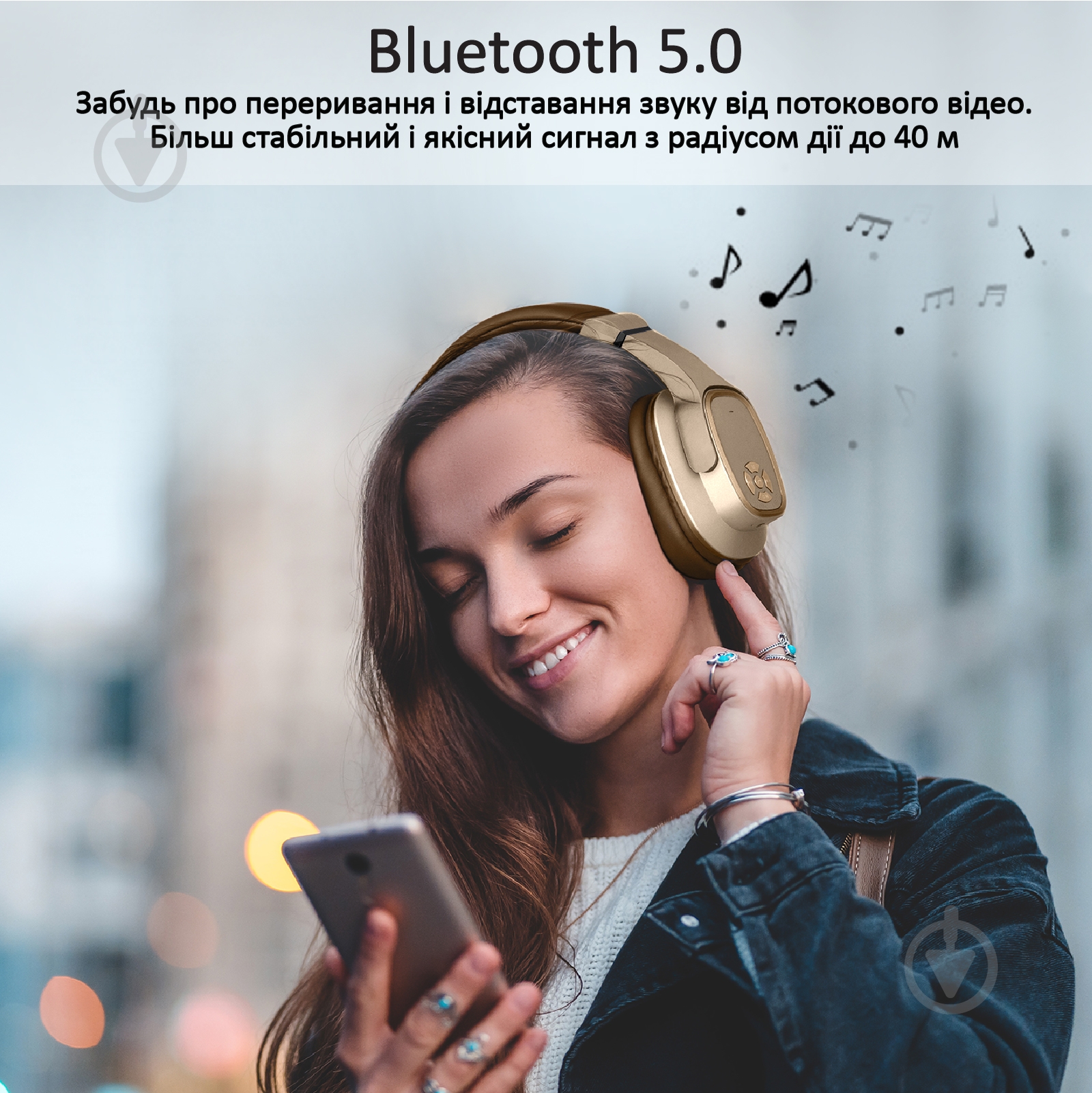 Наушники Promate Corvin Bluetooth 5 brown (corvin.brown) - фото 4 Наушники Promate Corvin Bluetooth 5 brown (corvin.brown) - фото 4