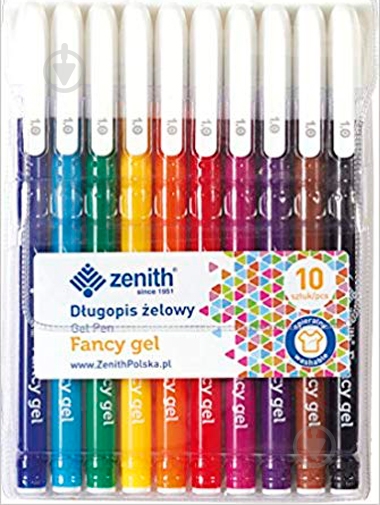 Ручка гелевая 10 шт - фото 1