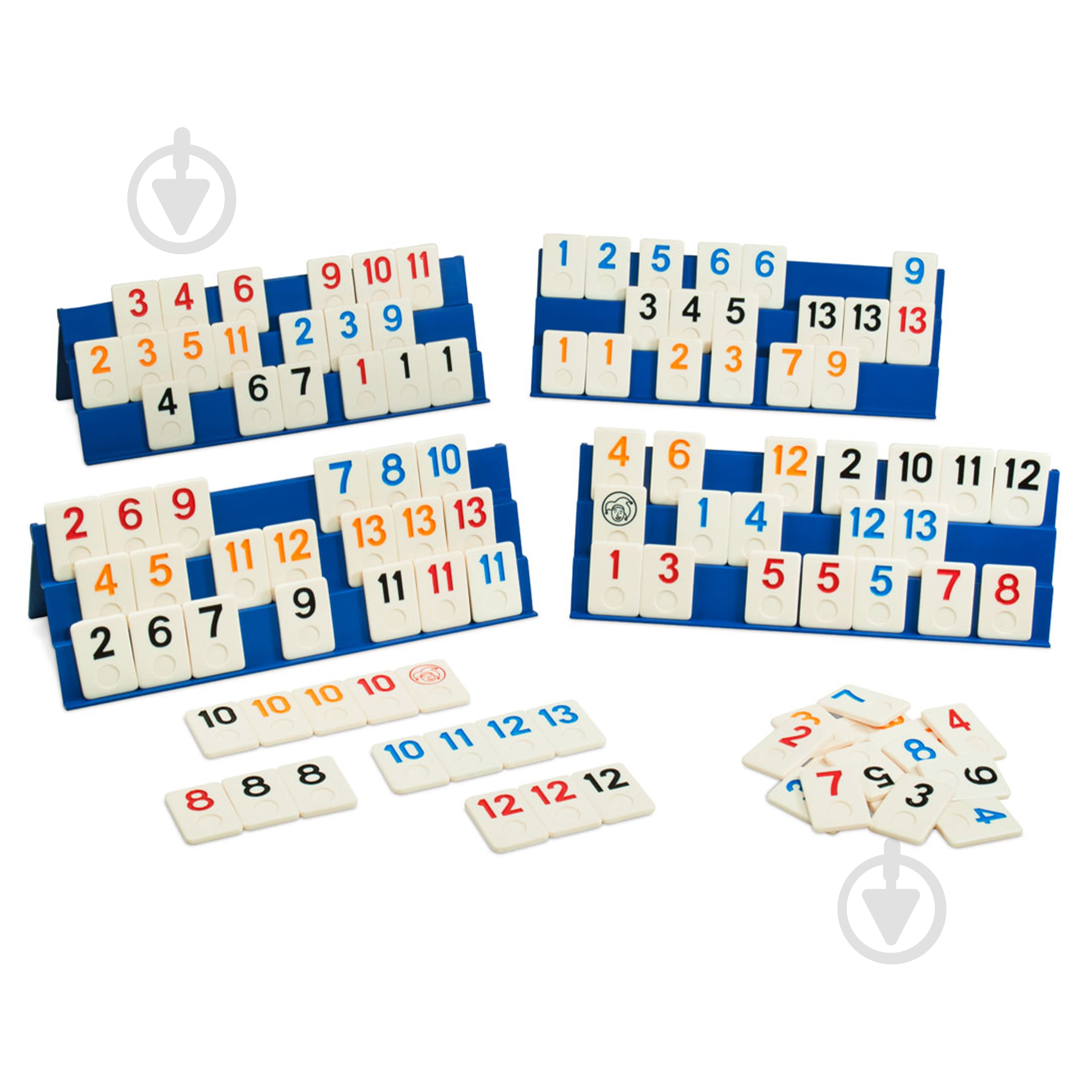 Игра настольная CAYRO "Румми классик, большие фишки в сумке" 708 - фото 2