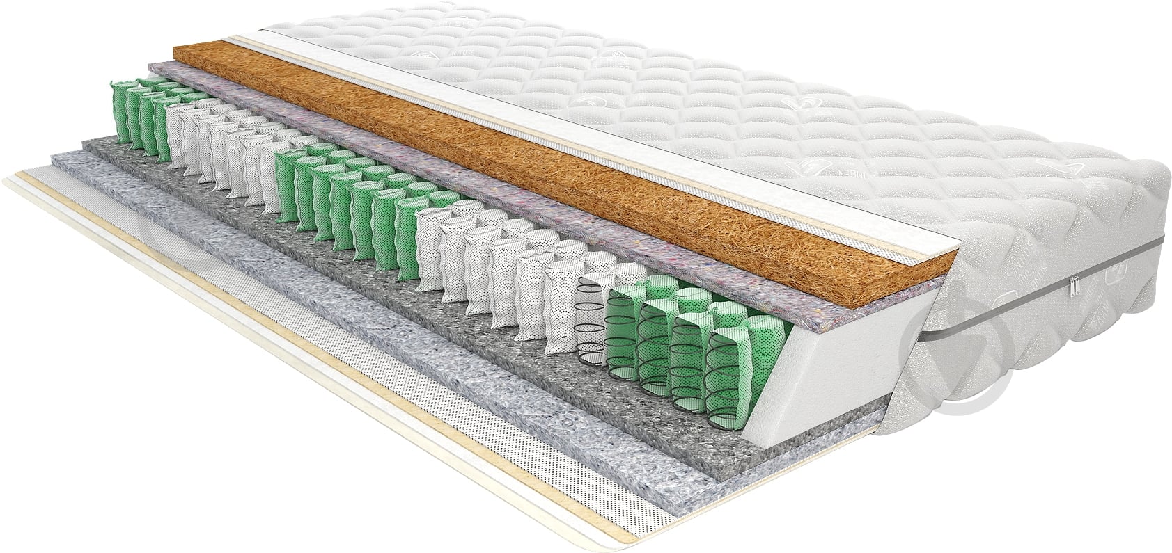 Матрас 120х200 см Dusseldorf Songer und Sohne 120x200 см - фото 1 Матрас 120х200 см Dusseldorf Songer und Sohne 120x200 см - фото 1