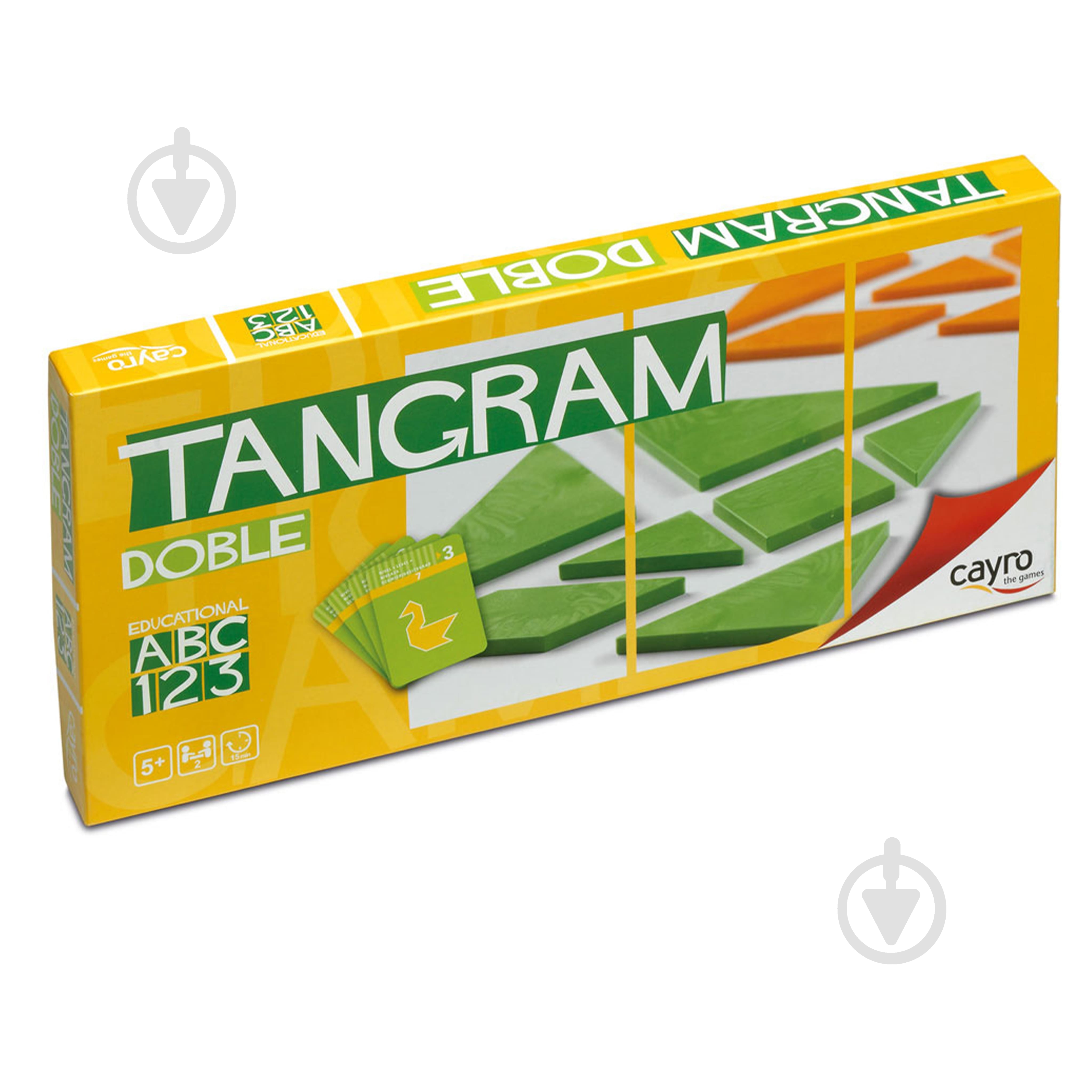 Гра настільна CAYRO "Танграм для двох гравців" 123/D - фото 1 Гра настільна CAYRO "Танграм для двох гравців" 123/D - фото 1
