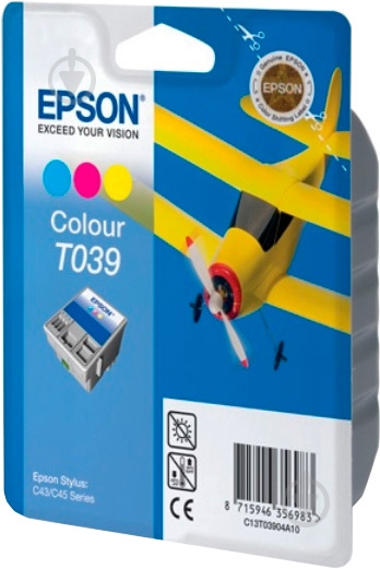 Картридж Epson  Т039 Color C13T03904A10 многоцветный C13T03904A10 - фото 1