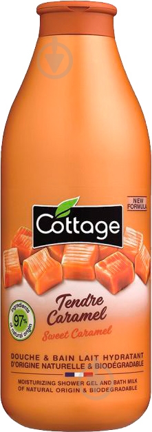Гель для душа Cottage Sweet Caramel 750 мл - фото 1 Гель для душа Cottage Sweet Caramel 750 мл - фото 1