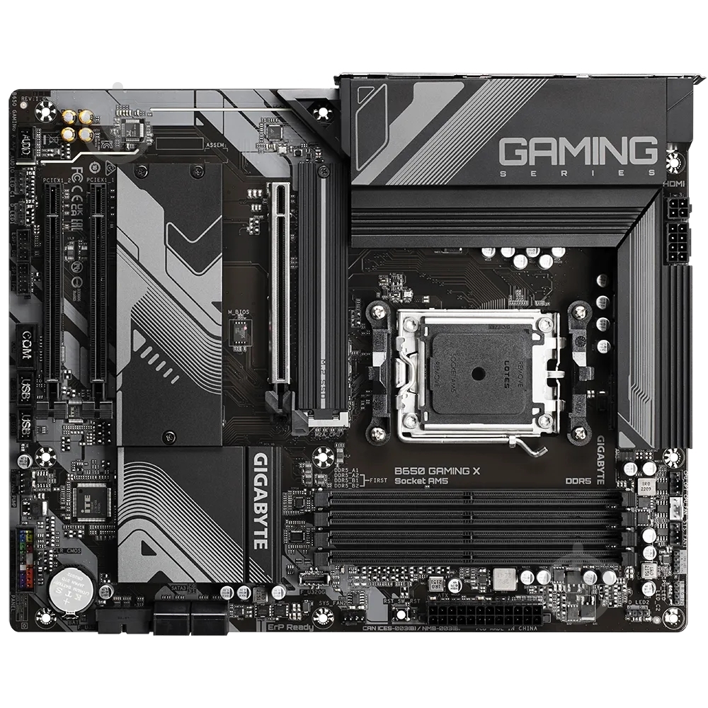 Материнская плата Gigabyte B650 GAMING X (Socket AM5, AMD B650, ATX) - фото 4 Материнская плата Gigabyte B650 GAMING X (Socket AM5, AMD B650, ATX) - фото 4