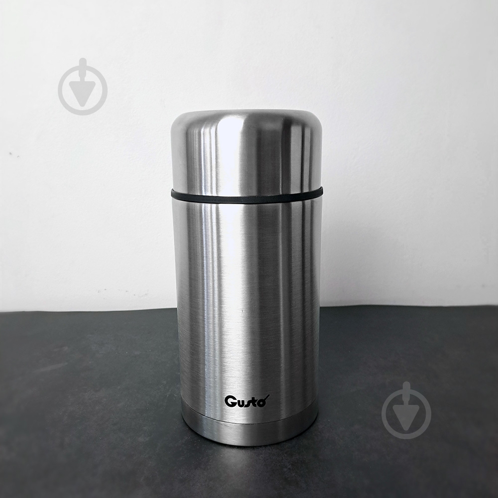 Термос для еды Gusto Вкусный обед 1000 мл GT010-1 - фото 2 Термос для еды Gusto Вкусный обед 1000 мл GT010-1 - фото 2