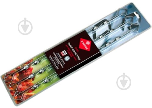 Набор шампуров Forester 6 шт 45 см - фото 1