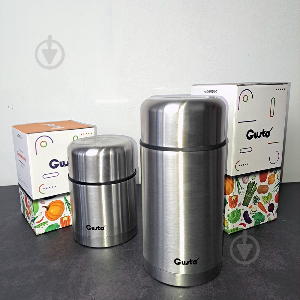 Термос для еды Gusto Вкусный обед 500 мл GT005-1 - фото 4