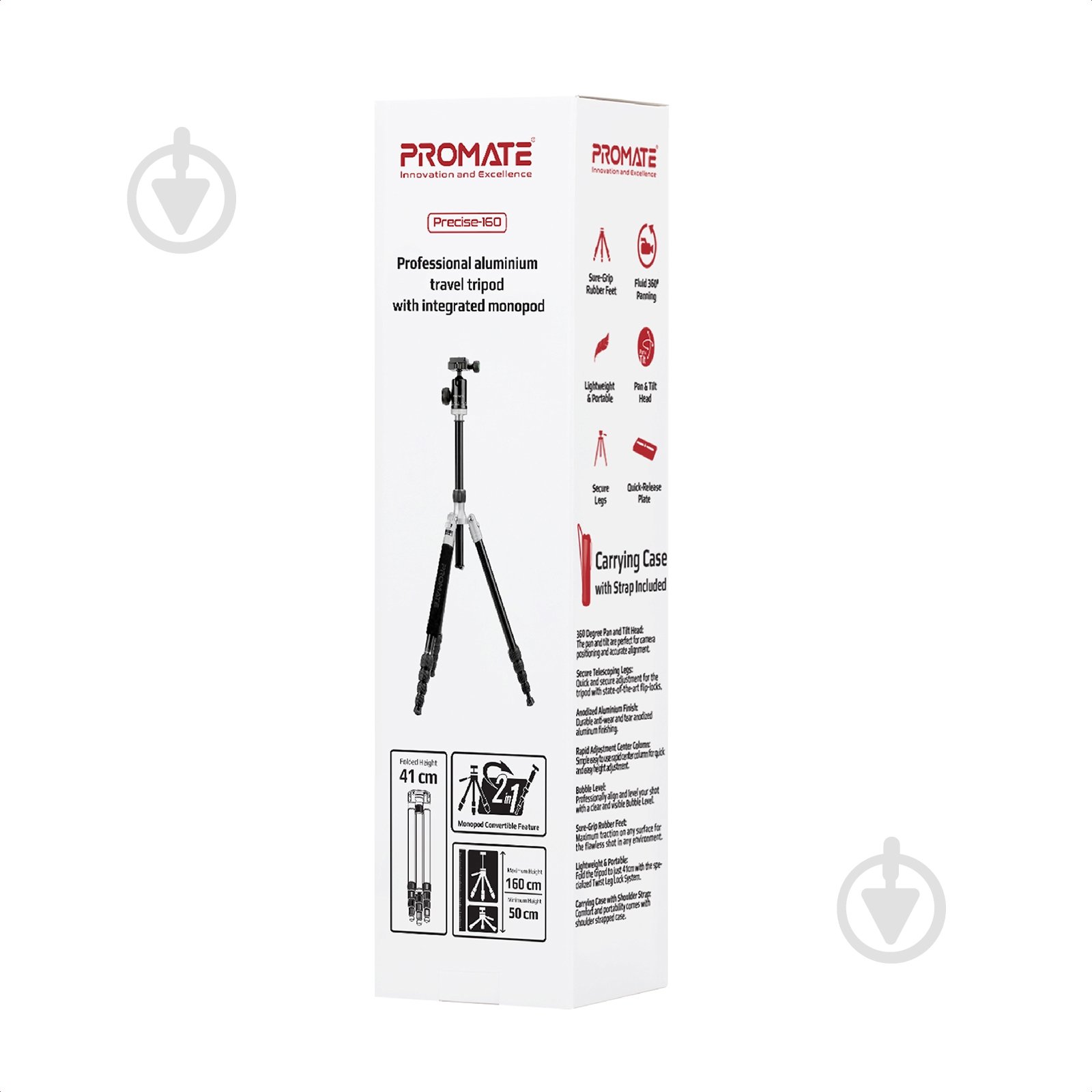 Штатив Promate Precise-160 Black - фото 9