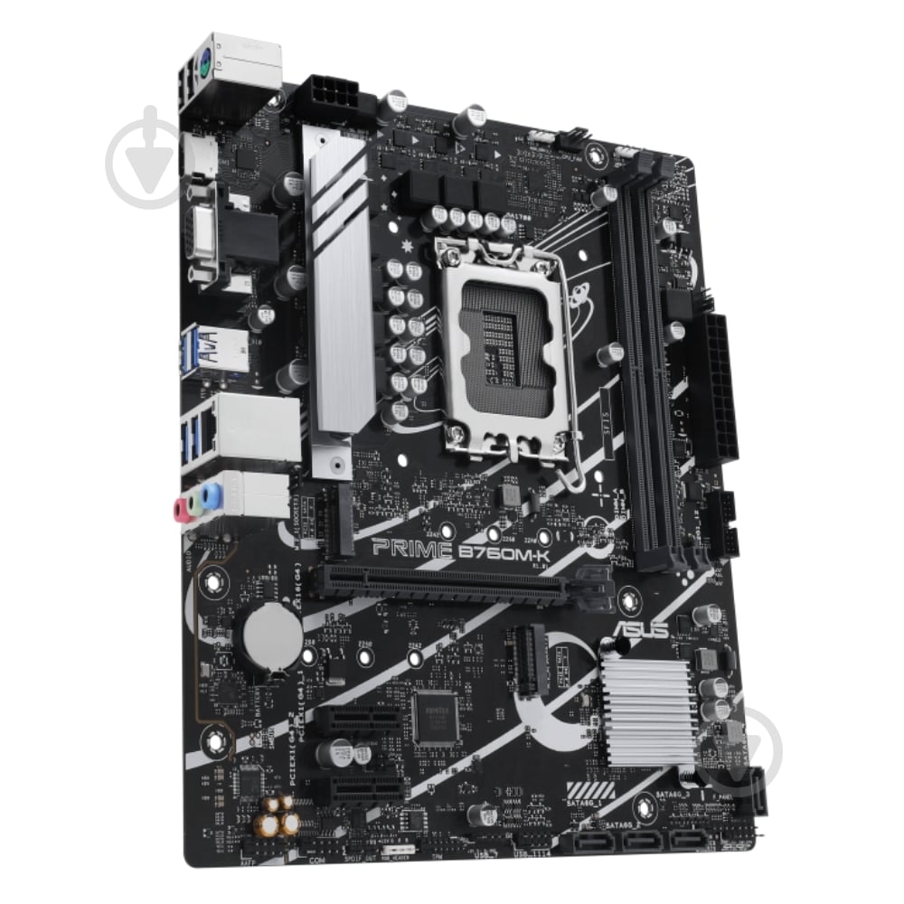 Материнская плата Asus PRIME B760M-K (Socket 1700, Intel B760, micro ATX) - фото 2