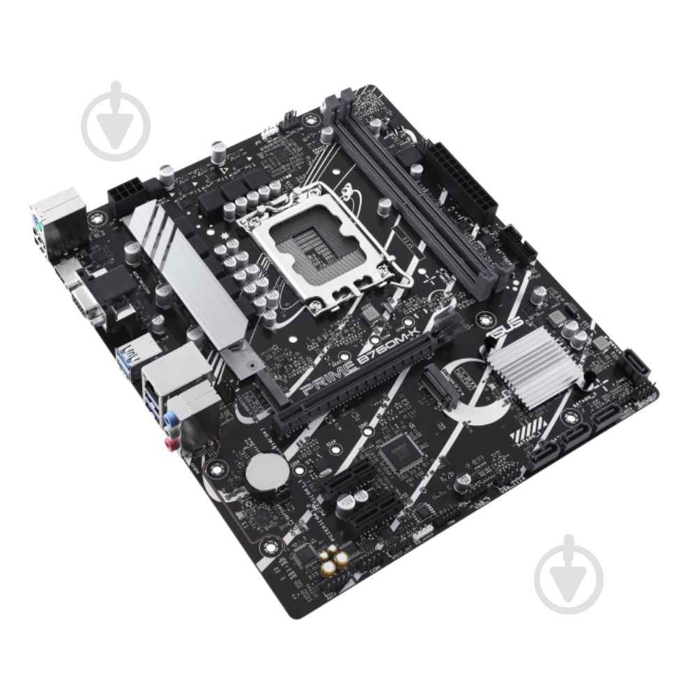 Материнская плата Asus PRIME B760M-K (Socket 1700, Intel B760, micro ATX) - фото 4