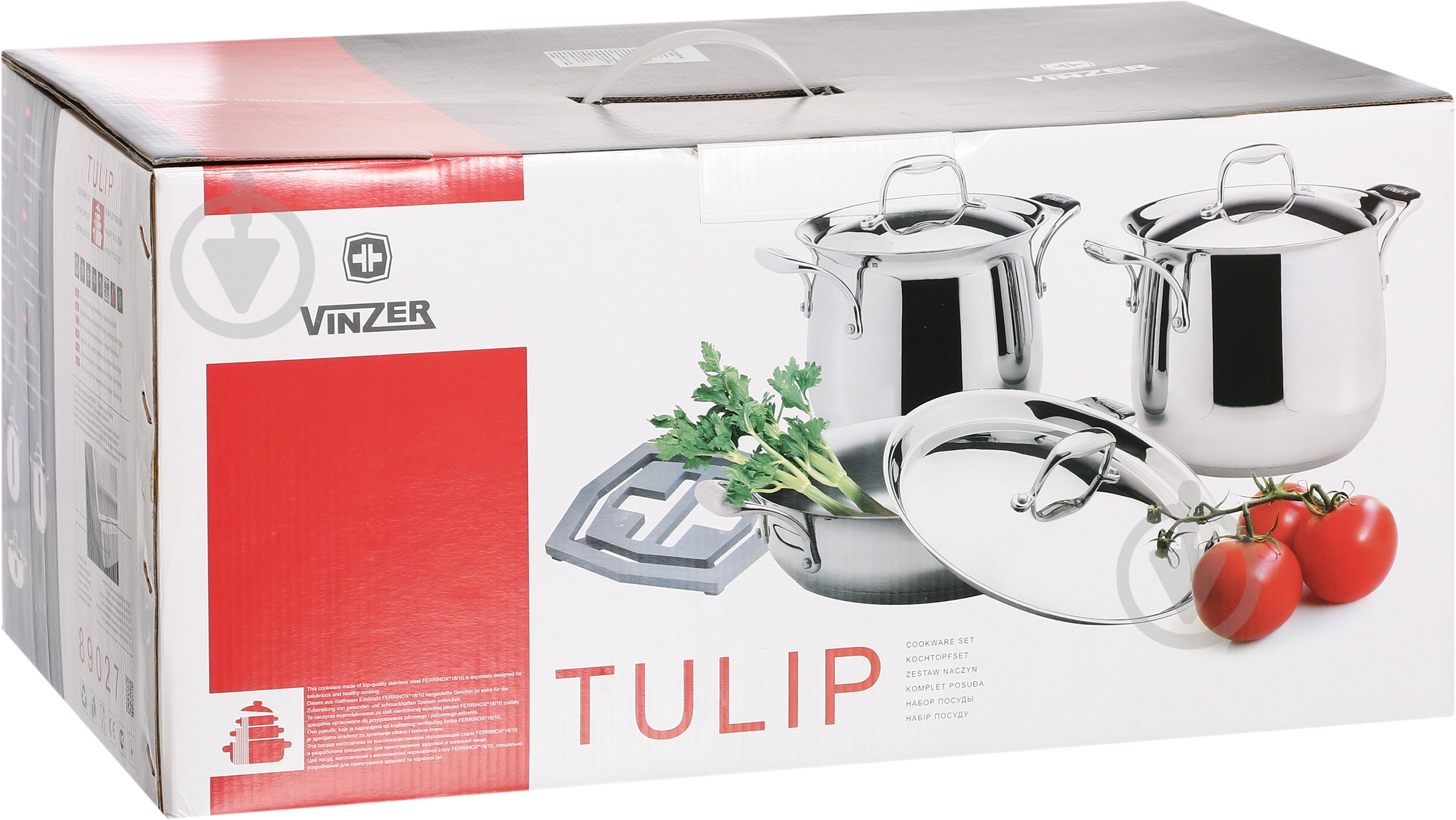 Набор посуды Vinzer Tulip 7 предметов 89027 - фото 10