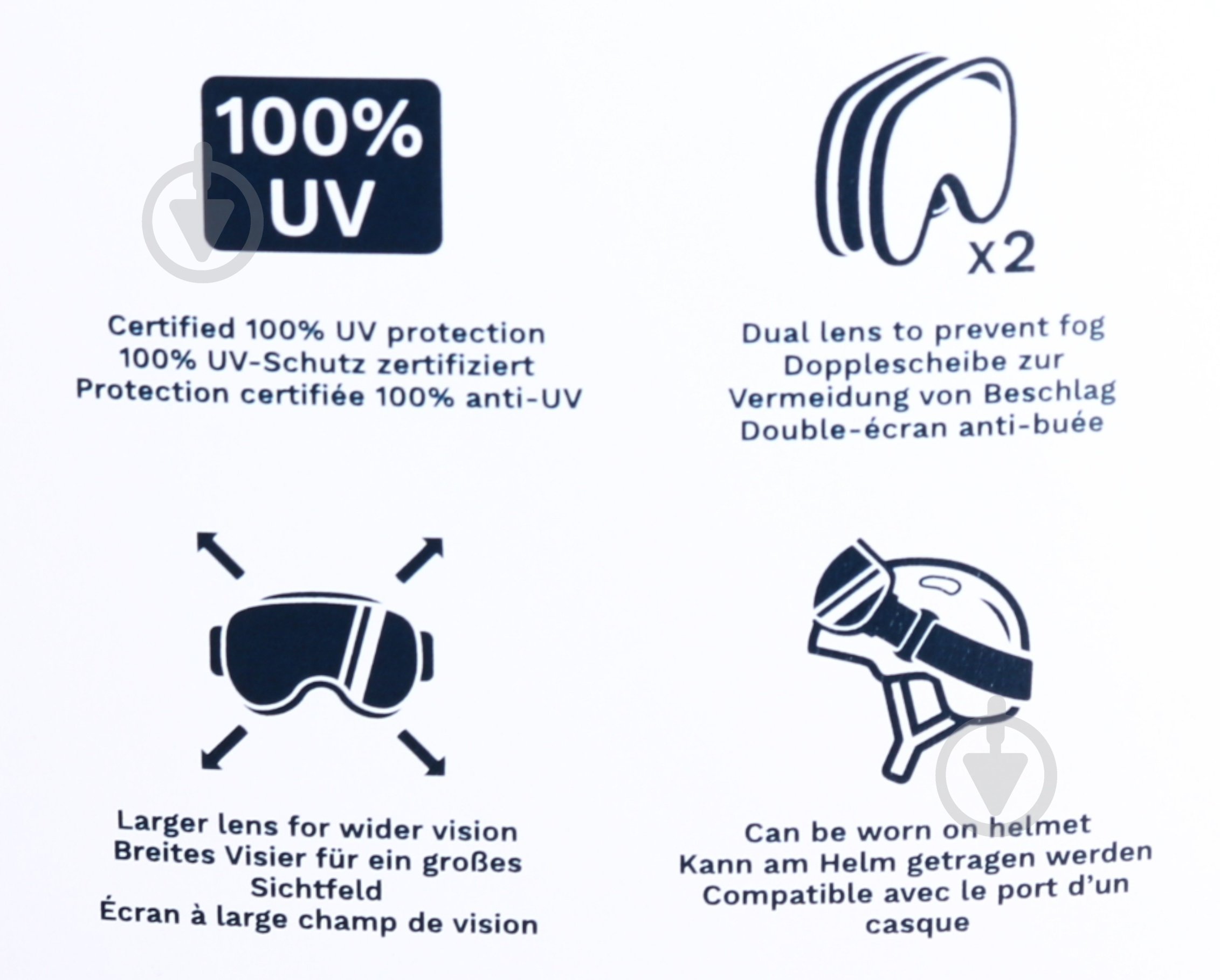 Маска McKinley Flyte REVO III 426824-900021 сірий - фото 6