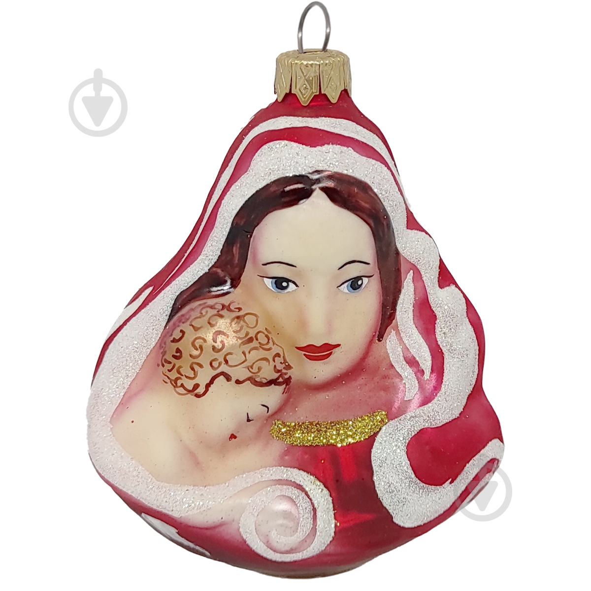 Игрушка на елку Дева Мария разноцветный 2497-3 - фото 1