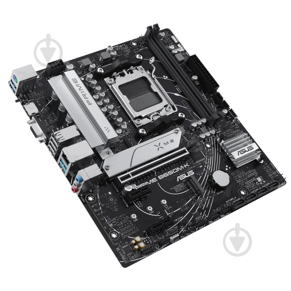 Материнская плата Asus PRIME B650M-K (Socket AM5, AMD B650, micro ATX) - фото 3