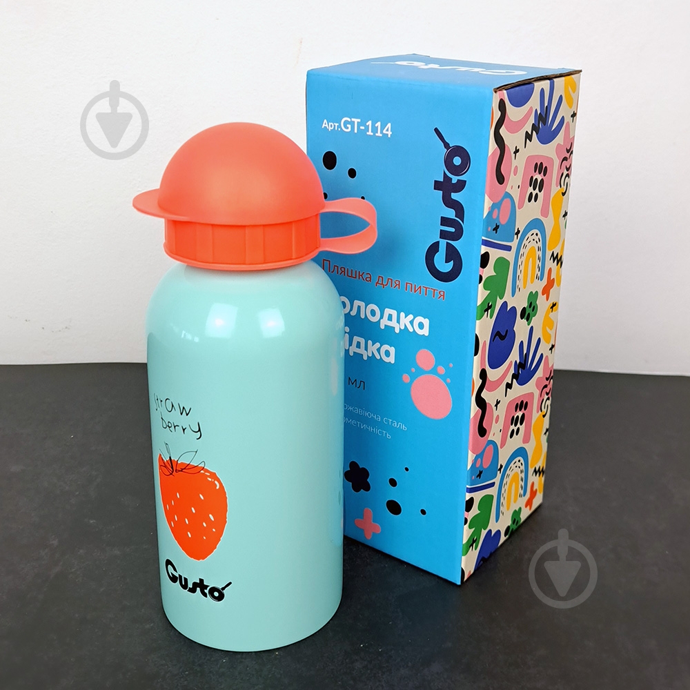Термобутылка Gusto Сладкая ягодка 400 мл gt114 - фото 3