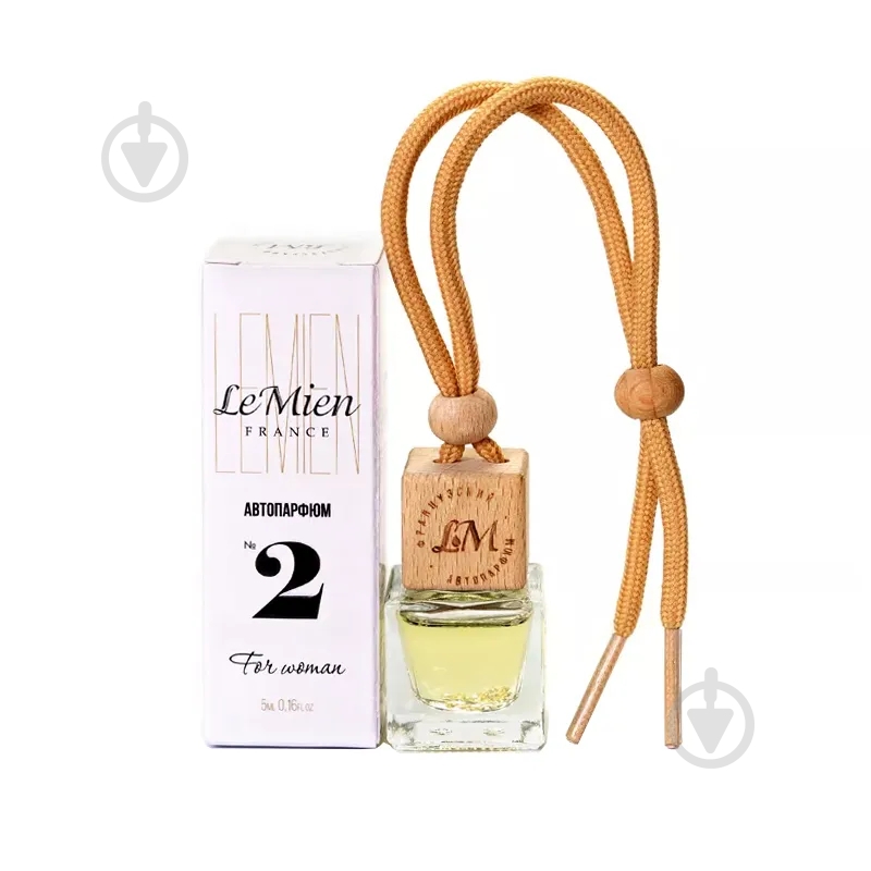 Ароматизатор подвесной LeMien №2 Chanel - Coco Mademoiselle (020201) 5 мл - фото 1