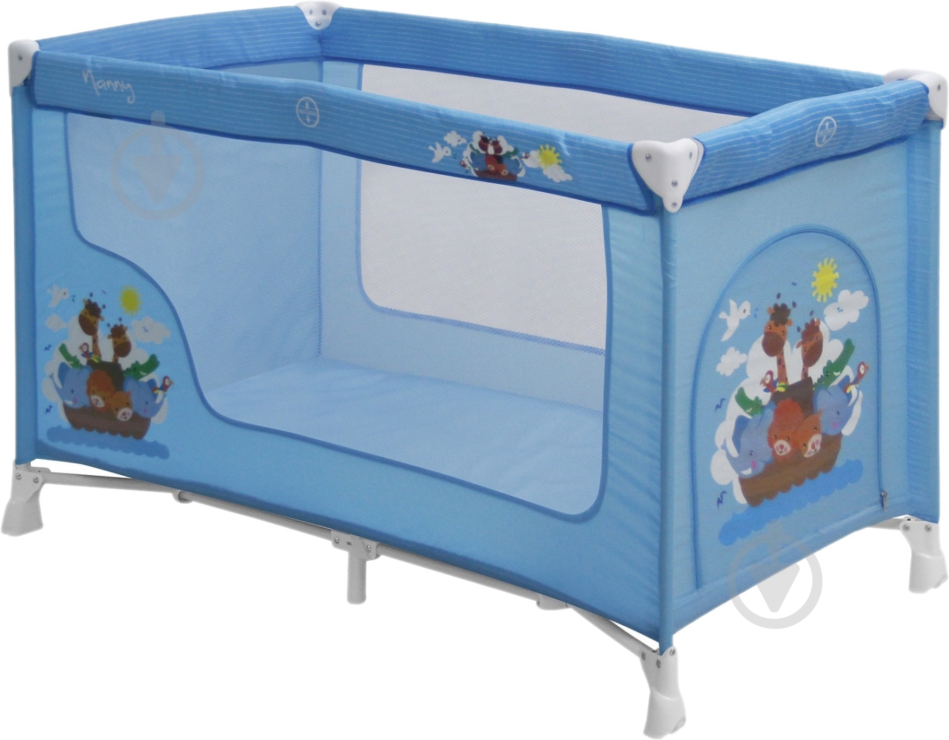 Манеж Bertoni Nanny 1L Blue adventure 18192 - фото 1
