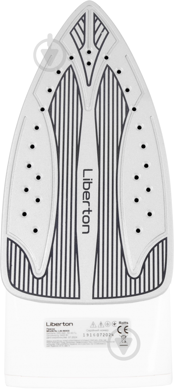 Утюг Liberton LSI-6003 - фото 5