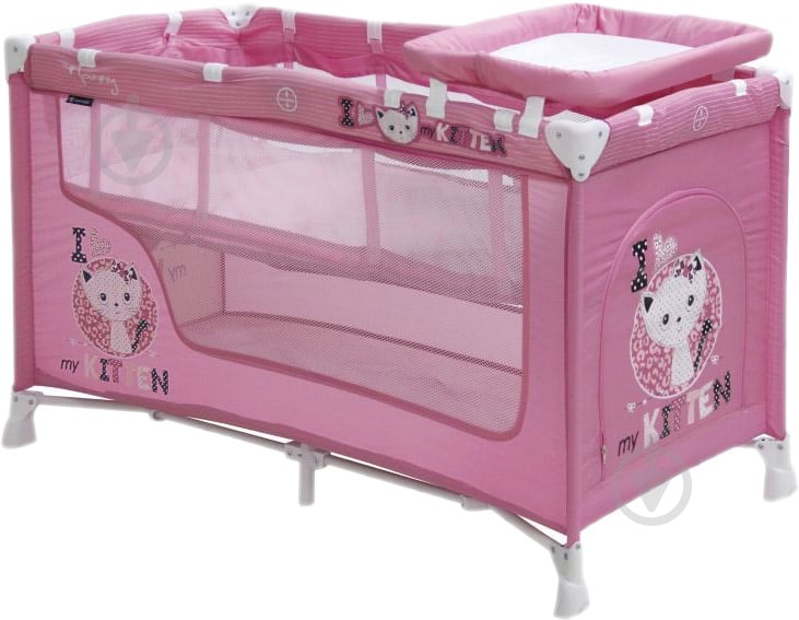 Манеж Bertoni Nanny 2L Pink kitten 18198 - фото 1