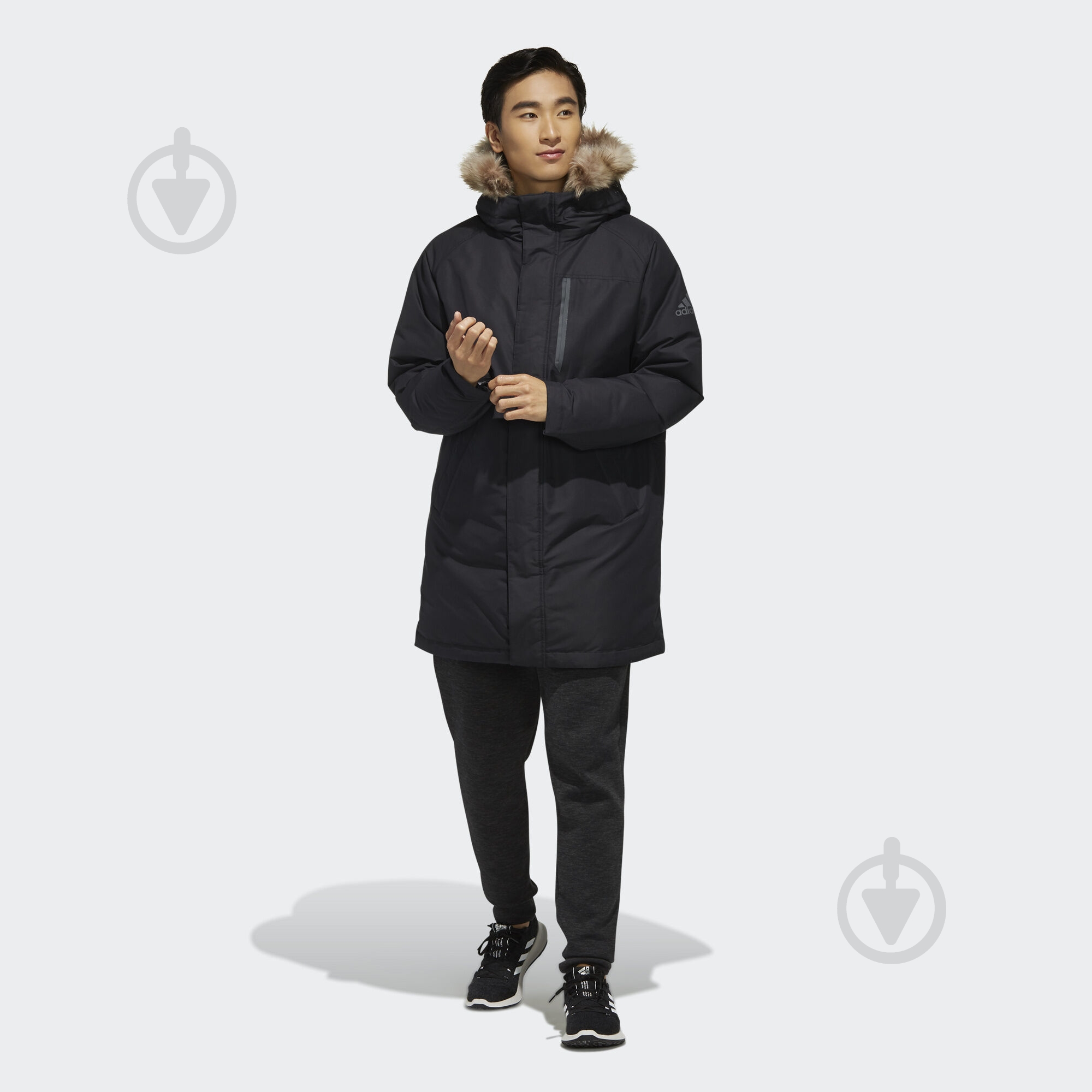 Куртка-парка Adidas UTILITY DOWN PK EH3975 р.XXL черная - фото 3
