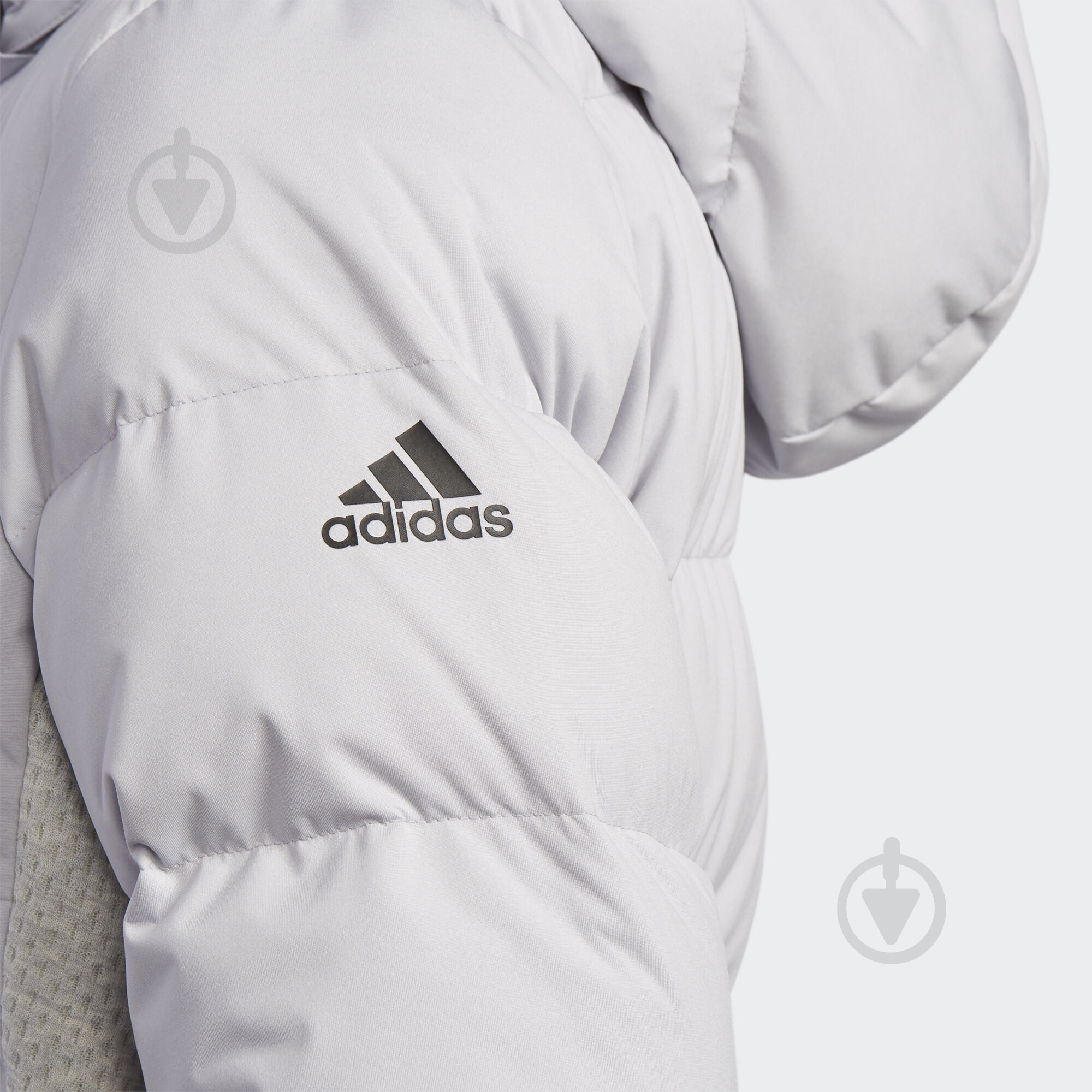 Куртка Adidas YG J LONG DOWN EH4175 р.140 серый - фото 4