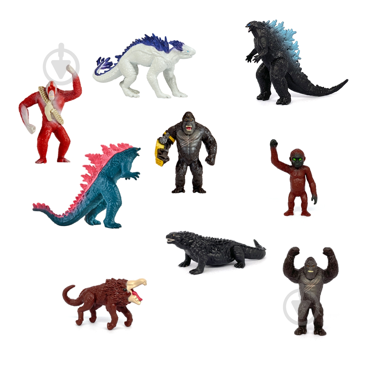 Фигурка Godzilla vs. Kong Мини-монстры 35760 - фото 3 Фигурка Godzilla vs. Kong Мини-монстры 35760 - фото 3
