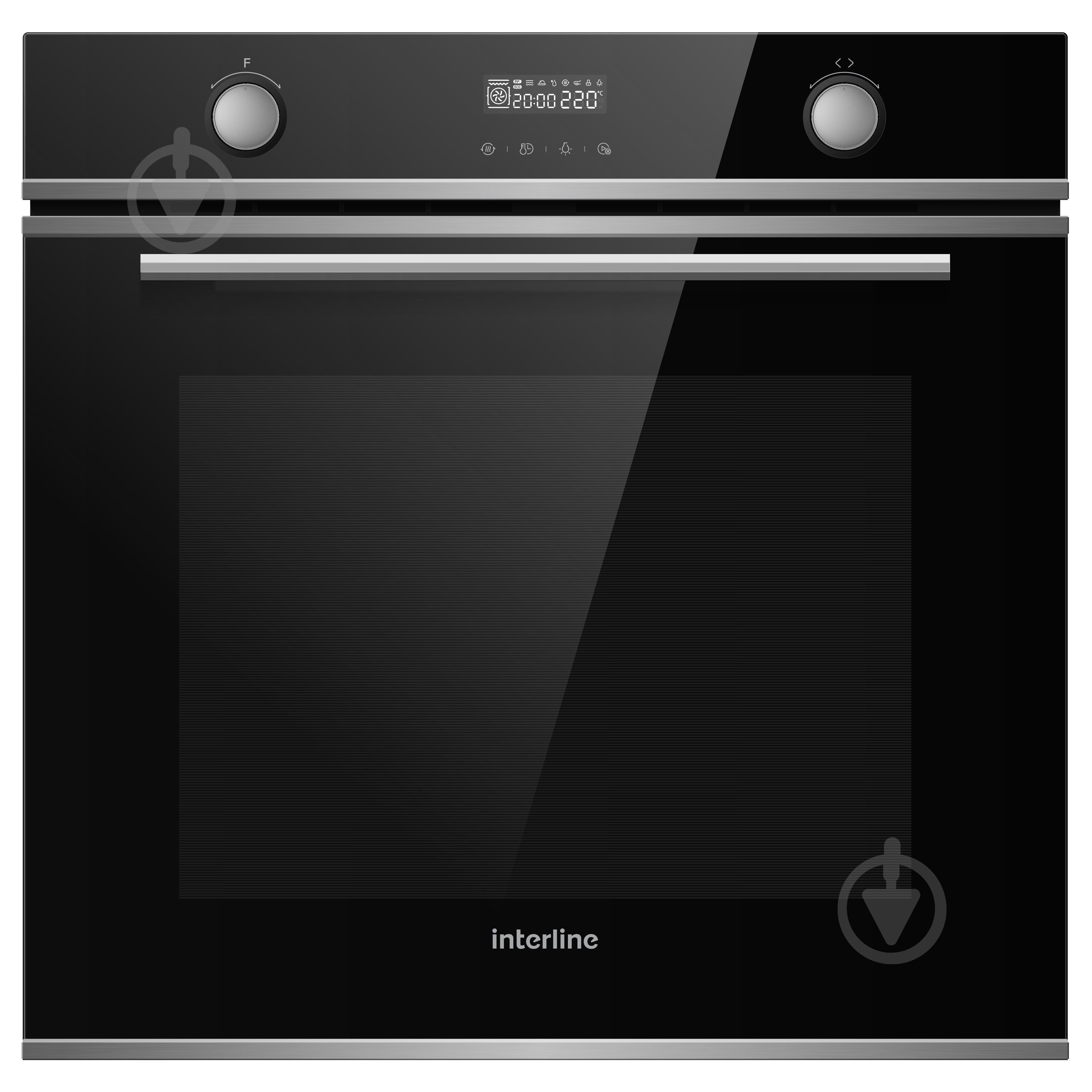 ВИТРИНА! Духовой шкаф Interline OEG 733 ETD BA - фото 1