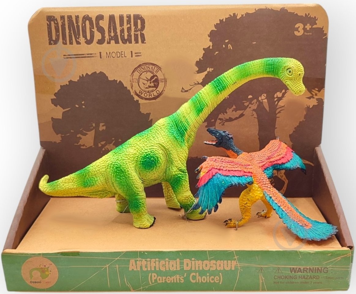 Динозавр Bibitoys 2 шт. в ассортименте 762176BT - фото 1