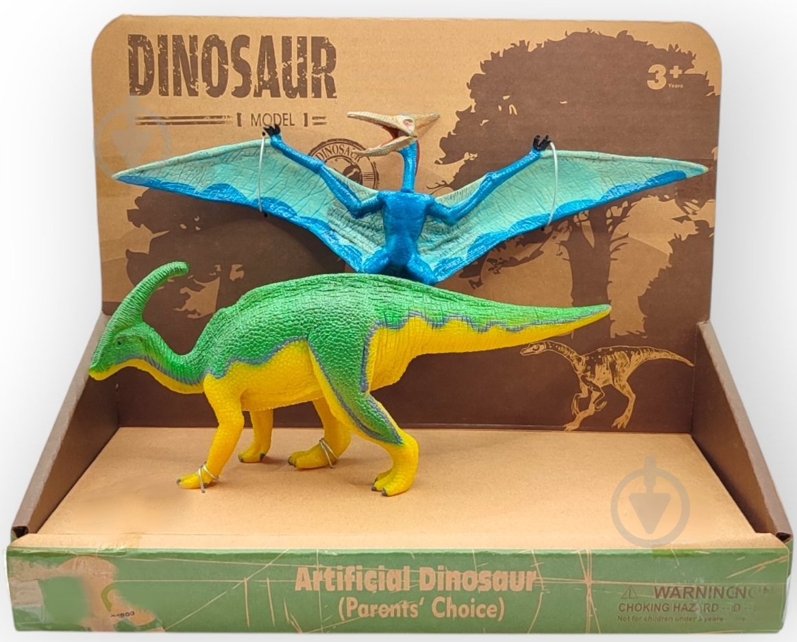 Динозавр Bibitoys 2 шт. в асортименті 762169BT - фото 1